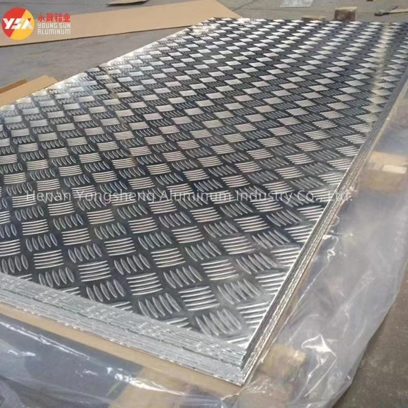 5052 H32 Anti-Slip Aluminum Checkered Plate factory